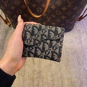 Vintage Dior Saddle Wallet